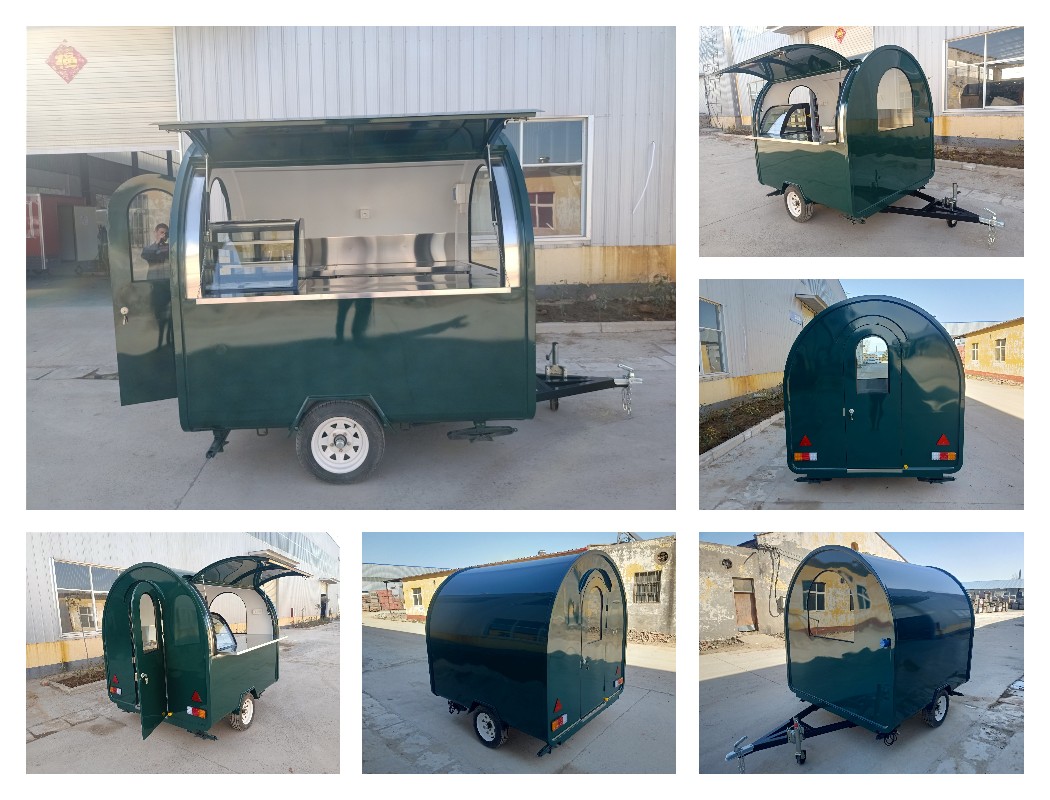 custom mobile bakery trailer for sale